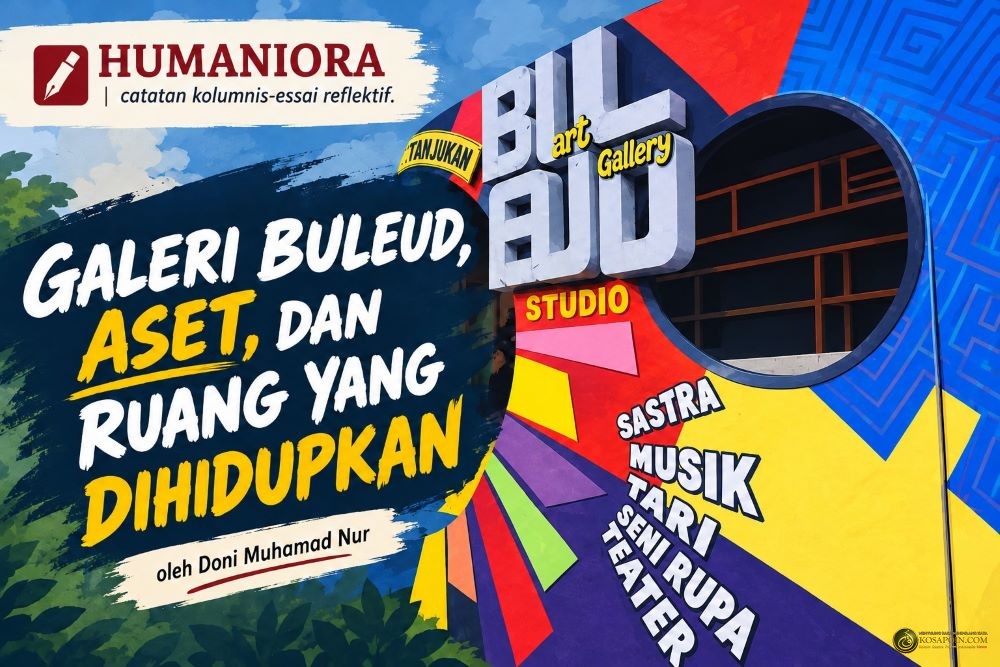 cover galeri buleud aset dan ruang yang dihidupkan