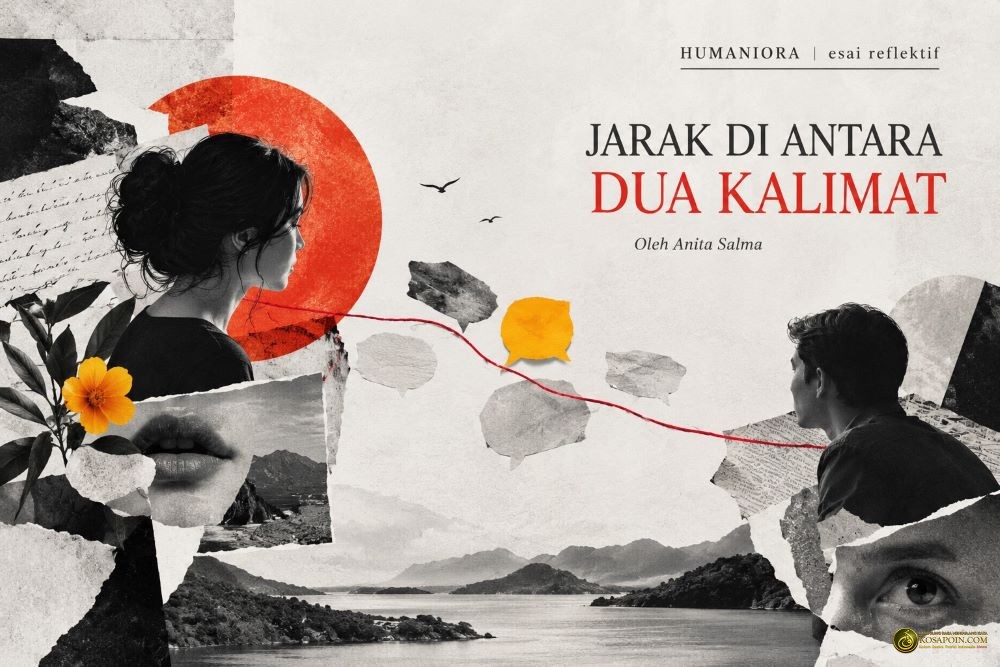 jarak di antara dua kalimat